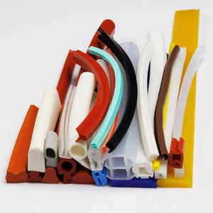 Joint d'étanchéité en silicone <span class=keywords><strong>de</strong></span> type E pour <span class=keywords><strong>porte</strong></span> <span class=keywords><strong>de</strong></span> four, joint en caoutchouc industriel résistant aux hautes températures, <span class=keywords><strong>amortisseur</strong></span> <span class=keywords><strong>de</strong></span> chocs à motif, découpe/moulage - Product Image 4