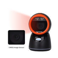 Escáner de Código de Barras de Escritorio USB Omnidireccional 1D/2D MC-9103 con Sensor CMOS, Garantía de 1 Año, para Sistemas POS de Supermercado