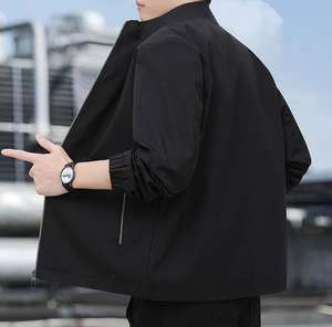 Commercio all'ingrosso di Inverno Caldo del Rivestimento Della <span class=keywords><strong>Camicia</strong></span> di T-Shirt Con Cappuccio da uomo <span class=keywords><strong>Giacca</strong></span> Cardigan Sottile Del Lungo-Manicotto <span class=keywords><strong>Giacca</strong></span> Set - Product Image 2