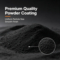 Revêtement en poudre de silicone résistant aux hautes températures 550°C, peinture en poudre anti-corrosion et résistante à la chaleur pour barbecue, cheminée et foyer