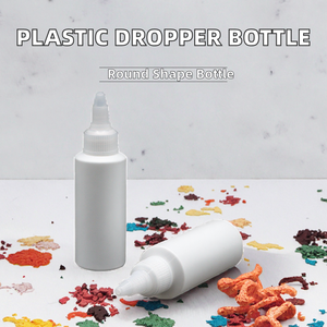 Botella con Gotero y Tapa de Rosca de Plástico de 30 ml, HDPE, para Colorantes Comestibles, Aceites Esenciales, Pigmentos Versátiles, Suministros para Arte y Manualidades - Product Image 2