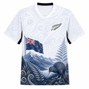 Maglia da Calcio della Nazionale Neozelandese 2025/26, Versione Home e Away per Giocatori e Tifosi, Uomo e Donna, Mondiali 2026 - Product Image 1