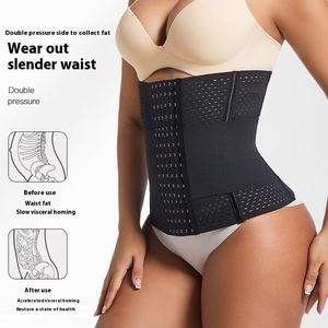 महिलाओं की उच्च कमर फिटनेस बेल्ट बड़े आकार के शरीर की कमर कमर के सिंचर पेट की कमी फर्म - Product Image 4