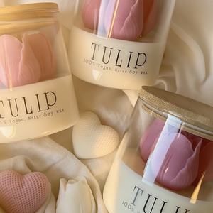 Tarros de Vela de Vidrio de Lujo Personalizados Hechos a Mano al por Mayor de 10oz y 12oz para la Fabricación de Velas de Aromaterapia de Madera para el Día del Padre - Product Image 3