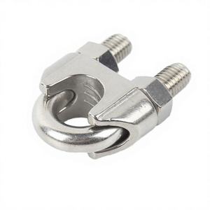 Trend LEEMETAL – Nouveauté : Serre-câble en U en fer malléable galvanisé de haute qualité, 10 mm, pour câble métallique, fixation robuste pour usage industriel - Product Image 4