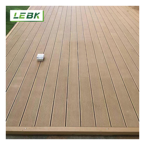 Muestra gratis Anti-UV impermeable extraíble madera plástico compuesto suelo hueco Wpc Decking Panel de suelo 2200mm al aire libre - Product Image 2