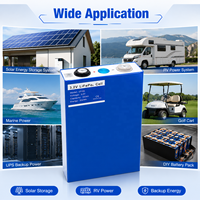 Cellule prismatique LiFePO4 3,2 V 105 Ah en stock UE, charge 1C, décharge de crête 3C pour pack d'alimentation