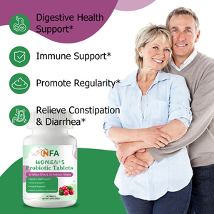 Private Label Service Womens Probiotic Tablets with Lactobacillus Rhamnosus Promote Regularity <b>Supplement</b> - Product Image 5