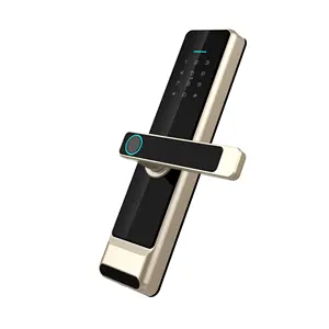 Factory Price door lock smart card Biometric Fingerprint Smart Lock Keyless Access Secure Electronic Keypad Door Lock