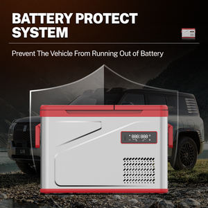 HS39 <span class=keywords><strong>ALPICOOL</strong></span> AC/DC compresseur voiture réfrigérateur 12v 24v double zone Portable Camping voiture réfrigérateur pour extérieur Cottage RV équipement - Product Image 5