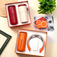 Coffret Cadeau d'Entreprise Personnalisé avec Logo pour le Bien-être : Masseur Cervical, Humidificateur – Cadeau Technologique en Gros pour la Reconnaissance des Employés – OEM 2026