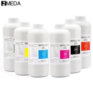 IMEDA DTG White Textile Pigment Inks For EPSON XP600 TX800 DX7 DX5 5113 4720 I3200 film transfer DTG Color ink