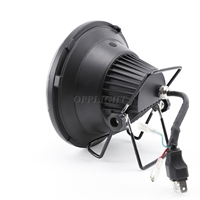 Projecteur tout-terrain bleu Unique de haute qualité 12V 24 volts, phare automatique yeux d'ange 7 pouces, phare rond à Led pour Jk