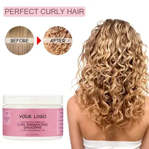 2023 productos para el cabello Coco Hibiscus Hair Styling Curl Elastina Reparación hidratante Esencia rizadora Cuidado del cabello Elastina