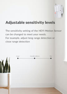 Chất lượng cao không dây 433MHz PIR cảm biến chuyển động Detector hệ thống báo động chống trộm báo động xâm nhập cho an ninh nhà HY-320 - Product Image 6