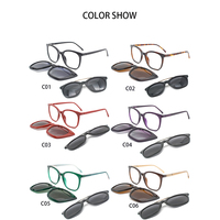 Lunettes de soleil HIGO vintage œil de chat pour femme, monture intégrale en PC, verres antireflet, design confortable