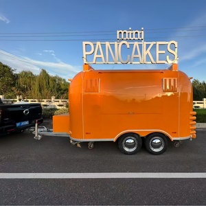 Nuevo y Popular Camión de Comida Totalmente Equipado en Venta en Europa, Personalizado, con Fregadero, Carrito de Venta de Café, Remolque de Comida - Product Image 4