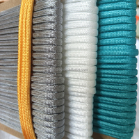 Cordon en paracorde multicolore de type III 550LB, 4 mm, en polyester tressé, pour équipement de plein air (50 pieds, 100 pieds, 200 pieds, 1000 pieds)