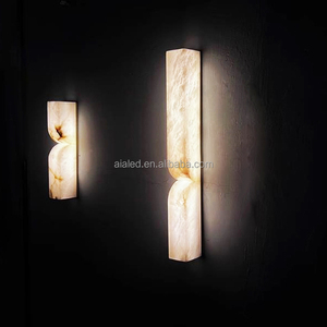 Bề mặt trong nhà Đèn tường phòng ngủ hiện đại đầu giường ánh sáng phòng khách cầu thang sáng tạo tường đá cẩm thạch hiệu ứng ánh sáng Tường chiếu sáng - Product Image 1
