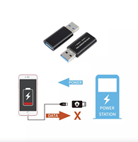 Max 50V-5A Super Charger Bloqueador DE DATOS USB Pro Defensor DE DATOS Cargador rápido Bloqueador DE DATOS USB Proteger contra Juice Jacking