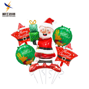 Disfraz de Globo de Santa Claus Payaso Geek para Decoración de Fiestas Temáticas de Navidad, Suministro al por Mayor para Comercio Exterior - Product Image 6