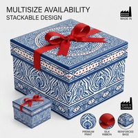 Boîte cadeau pliable avec logo personnalisé, emballage rigide de qualité supérieure pour l'emballage e-commerce et la construction de marque, emballage plat