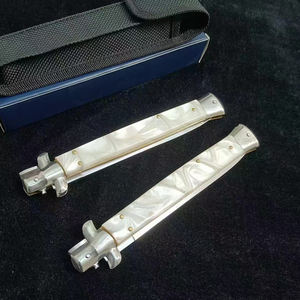 Cuchillo utilitario de bolsillo de acero inoxidable de 25mm de ancho de hoja personalizable de alta calidad <span class=keywords><strong>Mafi</strong></span> para acampar y usar en combate DIY cuchillo OEM - Product Image 4