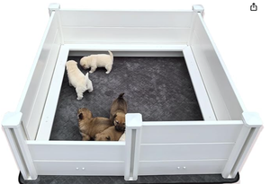 Caja de Parto <span class=keywords><strong>Casera</strong></span>, <span class=keywords><strong>Cama</strong></span> de Parto, Caja de Aventura para Cachorros, Caja de Parto para Perros, Valla Portátil para Perros - Product Image 6