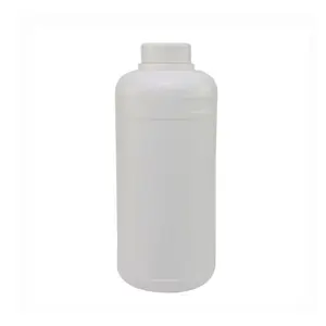 Botella de reactivo de boca ancha para laboratorio, plástico HDPE PP, 1000ml, 1L, 2L, uso químico, con tapa interna