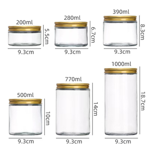Frascos <span class=keywords><strong>de</strong></span> Vidrio Transparentes Sellados <span class=keywords><strong>de</strong></span> 16 oz/500 ml <span class=keywords><strong>para</strong></span> Almacenamiento <span class=keywords><strong>de</strong></span> Alimentos, <span class=keywords><strong>para</strong></span> Mermelada y <span class=keywords><strong>Miel</strong></span>, Grado Alimenticio, Libres <span class=keywords><strong>de</strong></span> BPA, Reciclables, Venta al Por Mayor - Product Image 6