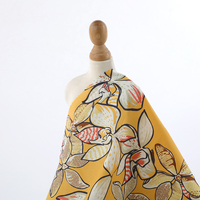 Tissu tissé en popeline de coton 100% imprimé numérique personnalisé motif floral de haute qualité pour vêtements doublure sacs literie robes filles