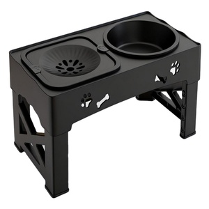 Ciotola per Acqua Extra Spessa e Resistente con Diametro Ampio, Ciotola Anti-Schizzi per Cani <span class=keywords><strong>di</strong></span> Taglia Grande - Product Image 1