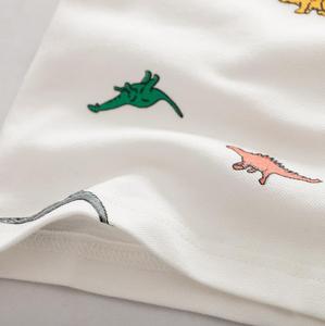 Camisetas para Niños, Camisetas de Algodón de Manga Corta con Cuello Polo para Niños - Product Image 5