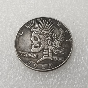 Verschillende Amerikaanse Hobo Peace Coin herdenkingsmunten in antieke stijl, geschenken, huisdecoratie - Product Image 2