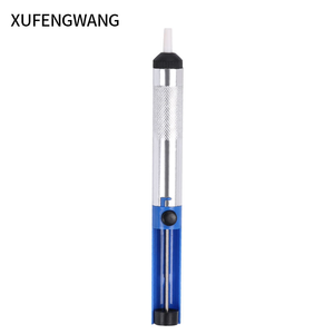 Aspirador <span class=keywords><strong>de</strong></span> Estaño Manual Semi-Aluminio, Herramienta <span class=keywords><strong>de</strong></span> Desoldadura <span class=keywords><strong>de</strong></span> Fuerte Succión para Eliminar Uniones <span class=keywords><strong>de</strong></span> Soldadura - Product Image 3