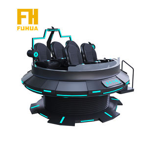 <span class=keywords><strong>2024</strong></span> más nuevo 3D VR UFO platillo volador plataforma de movimiento simulador de vuelo 360 grados instalaciones de juegos de entretenimiento de aventura - Product Image 2
