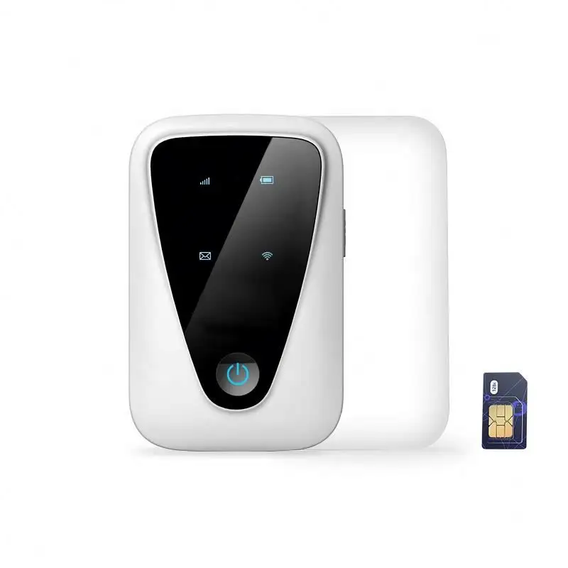 Modem wifi gratuit et illimité 4G Lte Hotspot Mini Wifi 3G avec emplacement Banque d'alimentation sans fil Carte SIM