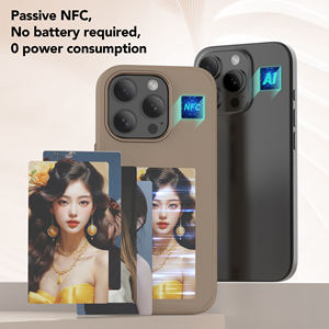 Soonleader 2024 Hot DIY Phone Case Display par connexion NFC pour <span class=keywords><strong>iPhone</strong></span> 16 Pro 4 couleurs Elink Screen Durable Mobile Phone Case - Product Image 3