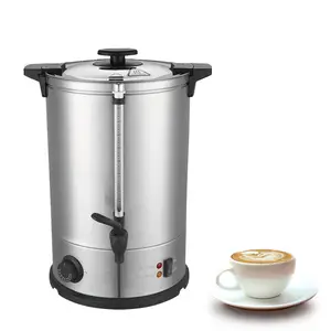 Hot SUS304 Food Grade Stainless Steel Electric Vertical Hot Water Boiler Urn Coffee Maker Noodle Cooker Milk Tea Kettle