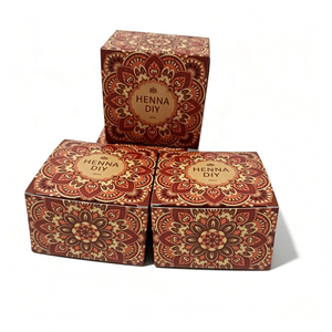 Inchiostro per Tatuaggi Temporanei Personalizzato 30ml per Nail Art e Mehndi, Colori Nero/Rosso, Durata 1-3 Giorni - Product Image 3