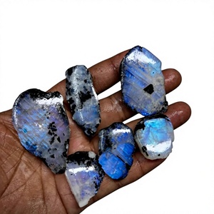Cortina de Piedra Lunar Natural, Gema Suelta Pulida, Cabujón de Formas Mixtas, Todos los Tamaños, Cristal para Joyería, Fabricación de Colgantes, GEMAS FAIJAN - Product Image 1