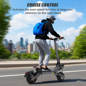 Scooter Eléctrico Plegable VIPCOO VS9 de 26AH con Doble Motor, en Oferta, para Hombres Adultos - Product Image 2