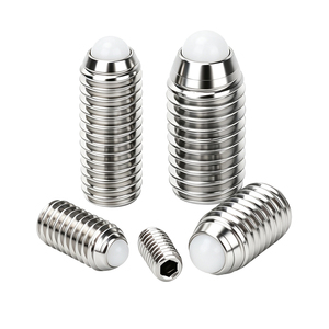 304 Stainless Steel Hex Socket <b>Rubber</b> Tip Ball Plunger Screw M2-M16 Multiple Sizes In Stock <b>Rubber</b> Tip Protect Workpieces OEM - Product Image 6