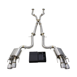 Race valved hệ thống ống xả cho Lexus RC f/RCF 5.0L 2015-2021 thể thao x Ống âm thanh Muffler ống xả bằng thép không gỉ với lời khuyên - Product Image 1