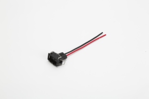 Conectores de adaptadores de 2 pines de aplicación directa CHSKY, enchufe de ventilador electrónico automotriz, Material plástico - Product Image 2
