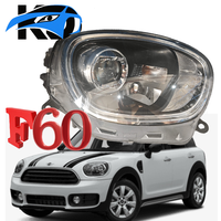En stock, projecteur de phare LED d'origine d'occasion, prêt à l'emploi, boucle intacte, prix bas, avec carte informatique pour BMW Mini F60