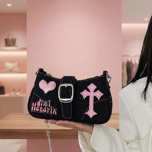 New Fashionable Lady's PU Leather Animal Prints Crossbody Shoulder <b>Bag</b> Zipper Hasp Closure Sweet Cool Style Made China - Product Image 2