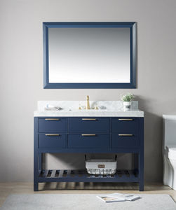 حمام منزلي أزرق داكن طويل القامة وتورنتو - Product Image 2