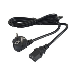 สายไฟ AC 1.5 เมตร หัว CEE เป็น IEC C14 10A 250V สาย PVC แบบ SJT - Product Image 4
