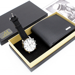 <span class=keywords><strong>Set</strong></span> Regalo di Natale per <span class=keywords><strong>Uomo</strong></span>: <span class=keywords><strong>Cintura</strong></span>, Orologio <span class=keywords><strong>e</strong></span> <span class=keywords><strong>Portafoglio</strong></span>, Stile Business alla Moda - Product Image 3